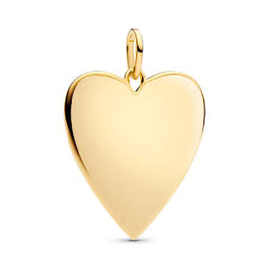 Pandora Engravable Heart Oversized Tag Pendant | 364016C00