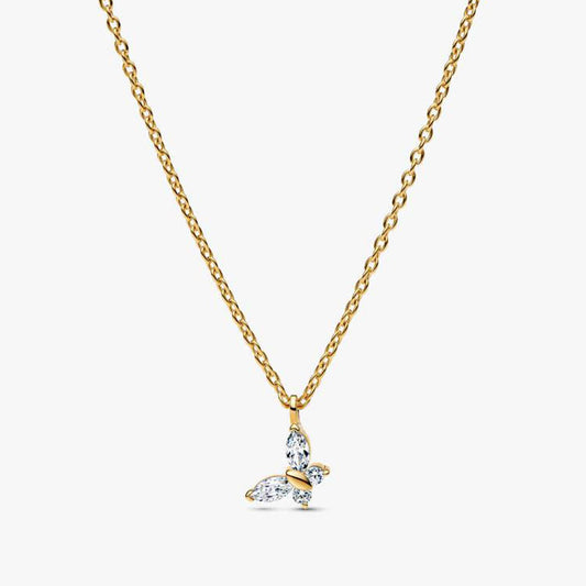 Pandora Butterfly Pendant Necklace | 364267C01