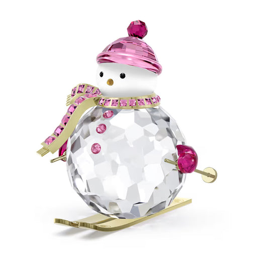 Swarovski Holiday Cheers Dulcis Snowman Pink
