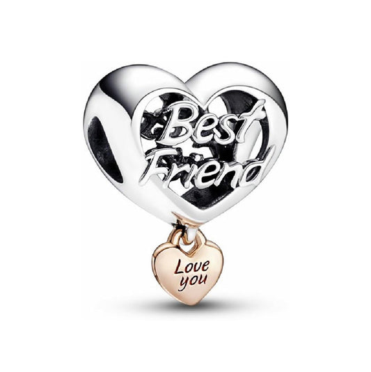 Pandora Love You Best Friend Heart Charm | 782243C00