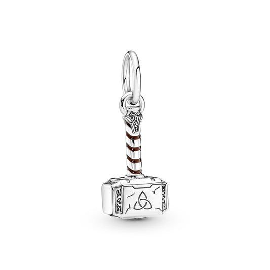 Pandora Marvel The Avengers Thor's Hammer Dangle Charm | 790483C01