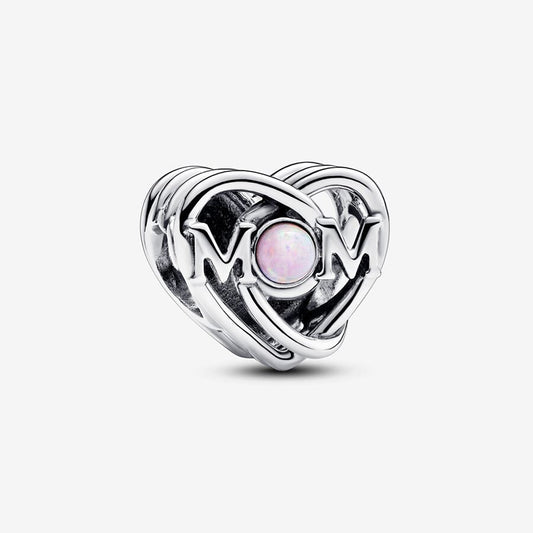 Pandora Openwork Mom and Heart Charm | 793233C01