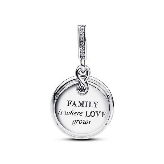 Pandora Glow-in-the-dark Infinity Tree Double Dangle Charm | 793599C01