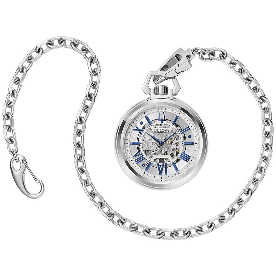 Bulova Sutton Men s Automatic Pocket Watch 96A304 Ann Louise