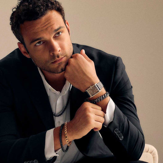 Bulova Men's Sutton Gray Leather Strap Watch | 96B443