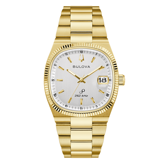 Bulova Super Seville Silver Dial Watch | 97B223