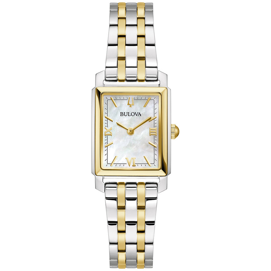 Bulova Sutton Quartz Two-Tone Bracelet 98L308 – Ann-Louise Jewellers