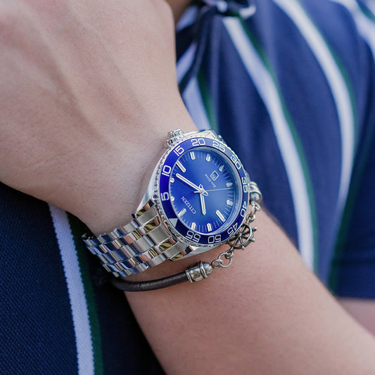 Citizen Eco-Drive Carson Blue Dial Watch | AW1770-53L