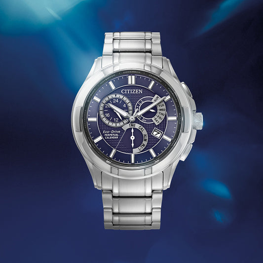 Citizen Eco-Drive Calibre 8700 Blue Dial Watch | BL8160-58L