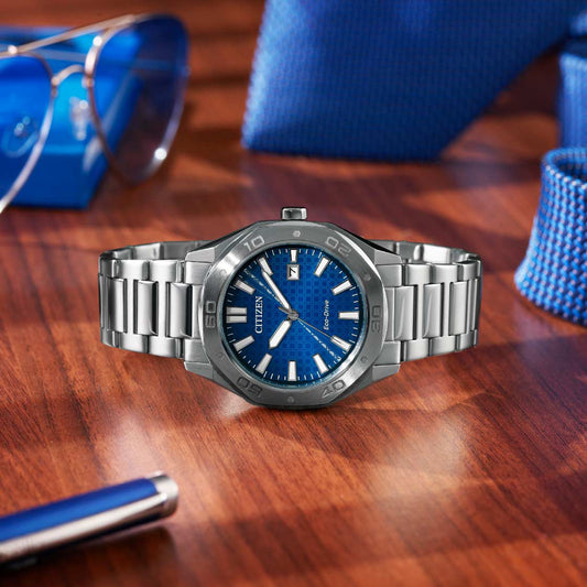 Citizen Eco-Drive Weekender Blue Dial Watch | BM7630-80L