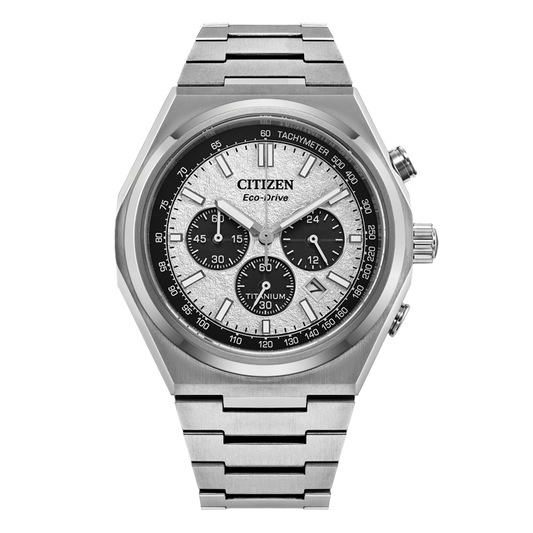 Citizen Eco-Drive Forza Chrono Grey Dial Watch | CA4610-85A