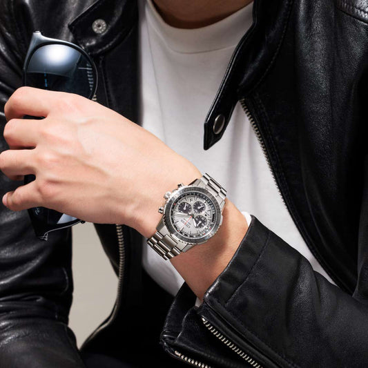 Citizen Eco-Drive Promaster Navihawk Silver Dial Watch | CA4660-61A