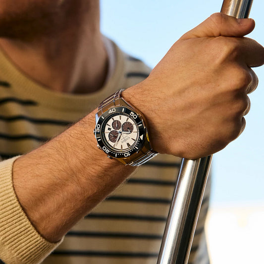 Citizen Eco-Drive Endeavor Chrono White Dial Watch | CA4730-59A