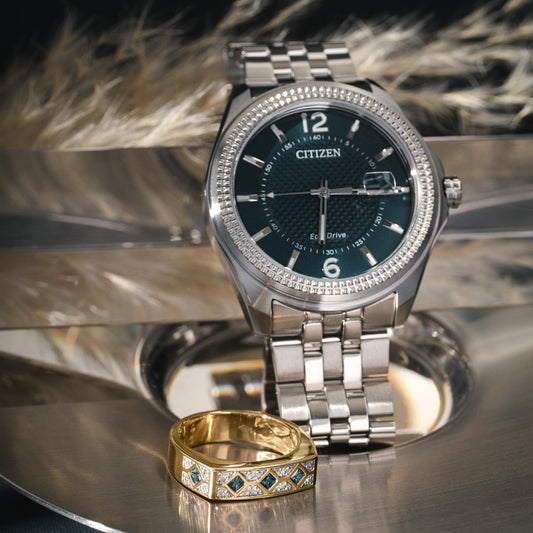 Blue Dial Citizen Eco-Drive Corso Men's Watch 42mm