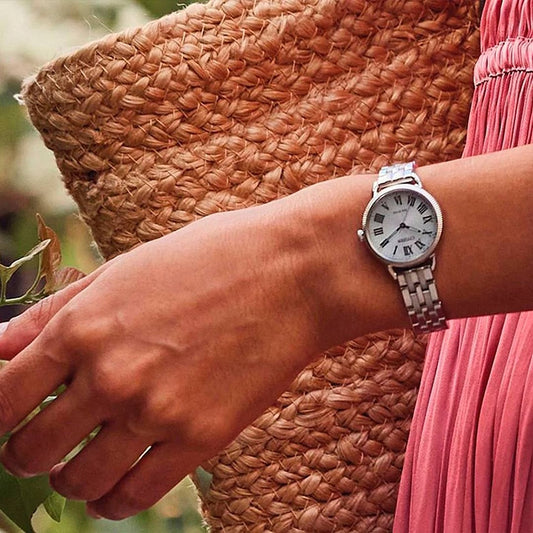 Citizen Eco-Drive Classic Coin Edge Silver-Tone Dial Watch | EM1050-56A