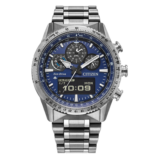 Citizen Eco-Drive Promaster Skyhawk U830 Blue Dial Watch | JV2000-51L