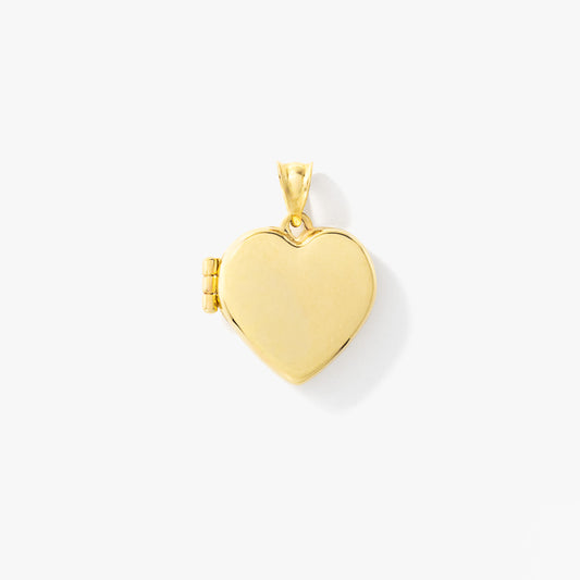 Heart Locket in 10K Yellow Gold