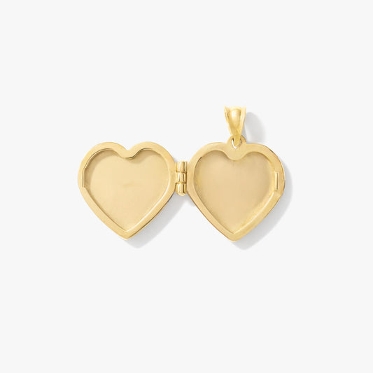Heart Locket in 10K Yellow Gold
