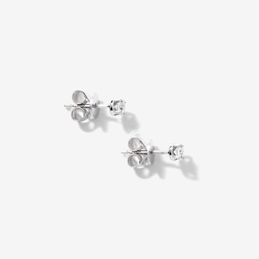 Lab Grown Diamond Stud Earrings in 14K White Gold (0.30 ct tw)