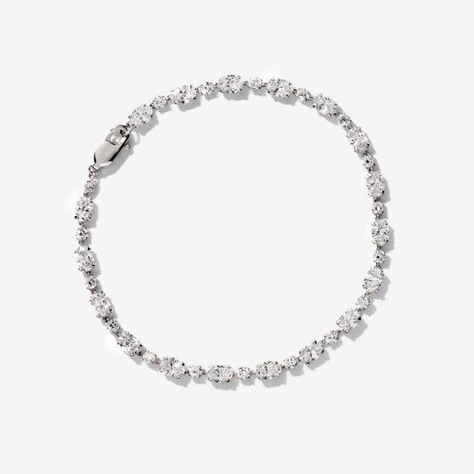 Lab Grown Diamond Bracelet in 14K White Gold (5.00 ct tw)