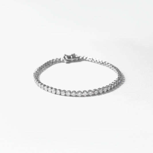 Lab Grown Diamond Bracelet in 14K White Gold (5.00 ct tw)