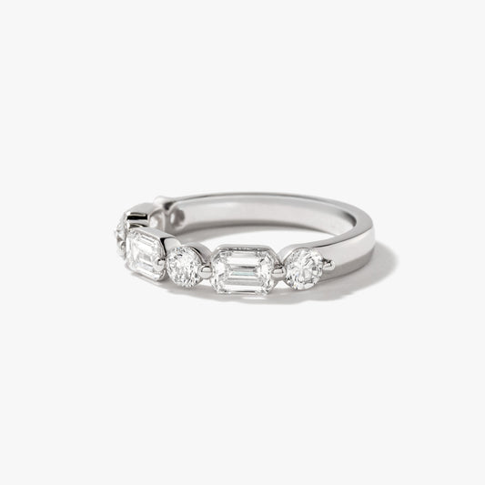 Lab Grown Diamond Ring in 10K White Gold (1.50 ct tw)