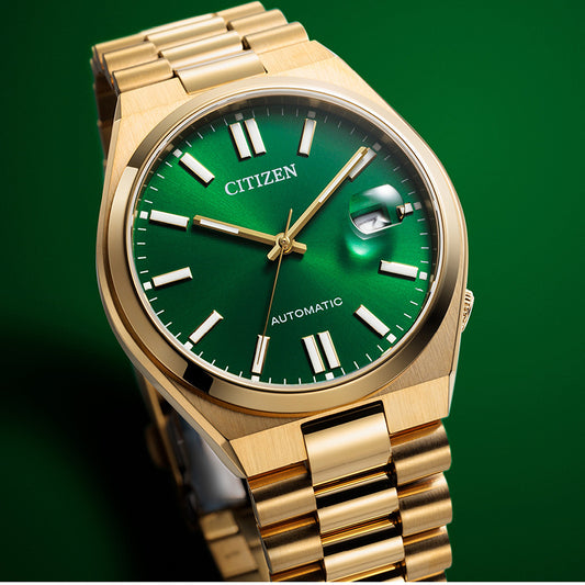 Citizen Automatic Tsuyosa Green Dial Watch | NJ0152-51X