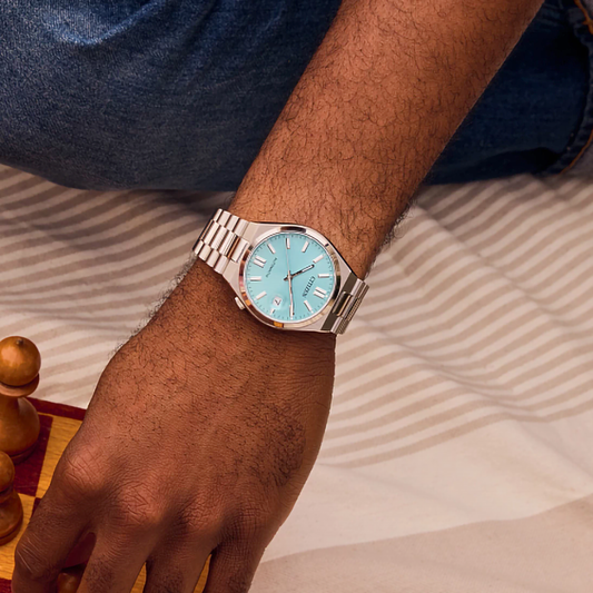 Citizen Tsuyosa 37mm Light Blue Dial Automatic Watch | NJ0200-50L