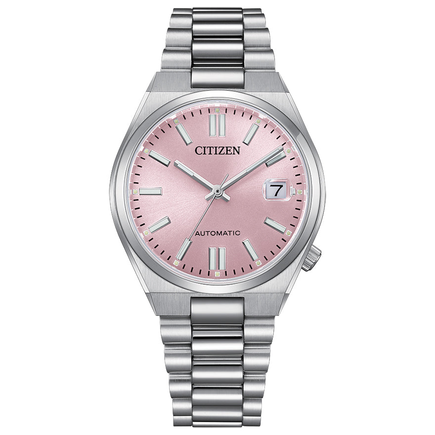 Citizen Tsuyosa 37mm Pink Dial Automatic Watch | NJ0200-50Z – Ann