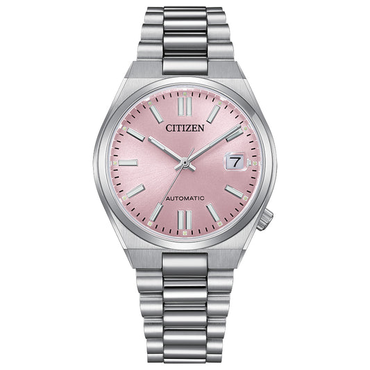 Citizen Tsuyosa 37mm Pink Dial Automatic Watch | NJ0200-50Z