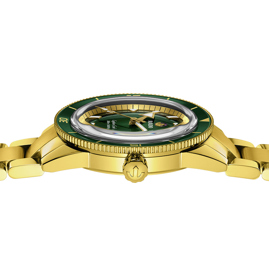 Rado Captain Cook Automatic Green Dial Men's Watch | R32136323