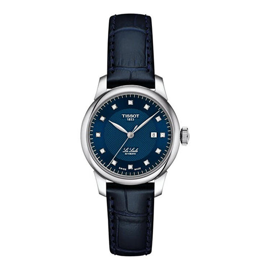 Tissot Le Locle 29mm Blue Dial Blue Strap Watch | T0062071604600