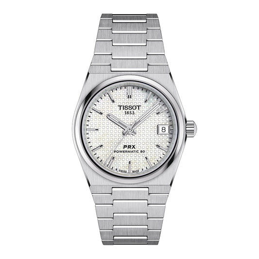 Tissot PRX Powermatic 80 35mm White Mother Of Pearl Dial | T1372071111100