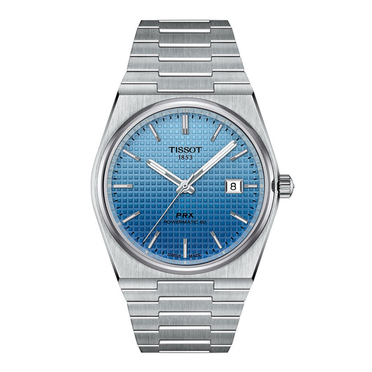 Tissot PRX Powermatic 80 40mm Ice Blue Gradient Dial | T1374071135101