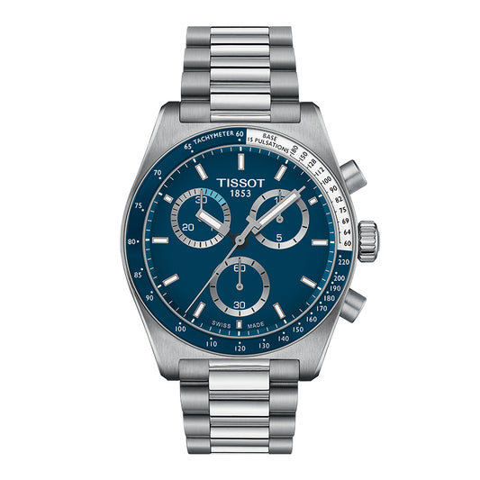 Tissot PR516 Chronograph Blue Dial Watch | T1494171104100