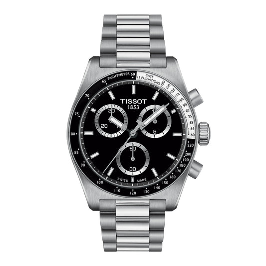 Tissot PR516 Chronograph Black Dial Quartz 40mm | T149.417.11.051.00