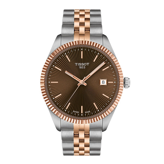 Tissot Ballade Brown Dial 40mm Watch | T1564102229101