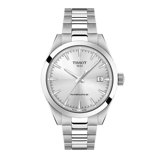 Tissot Gentleman Silver Dial 38mm Watch | T1658071103100