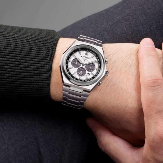 Citizen Eco-Drive Forza Chrono Grey Dial Watch | CA4610-85A