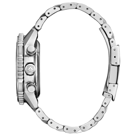 Citizen Eco-Drive Promaster Navihawk Silver Dial Watch | CA4660-61A