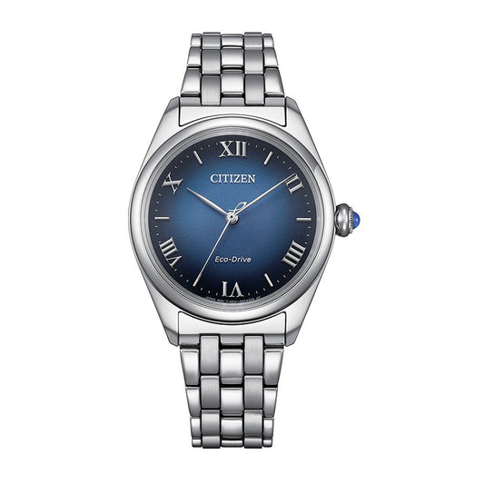Citizen Eco-Drive L Classic Blue Dial Watch | EM1140-80L