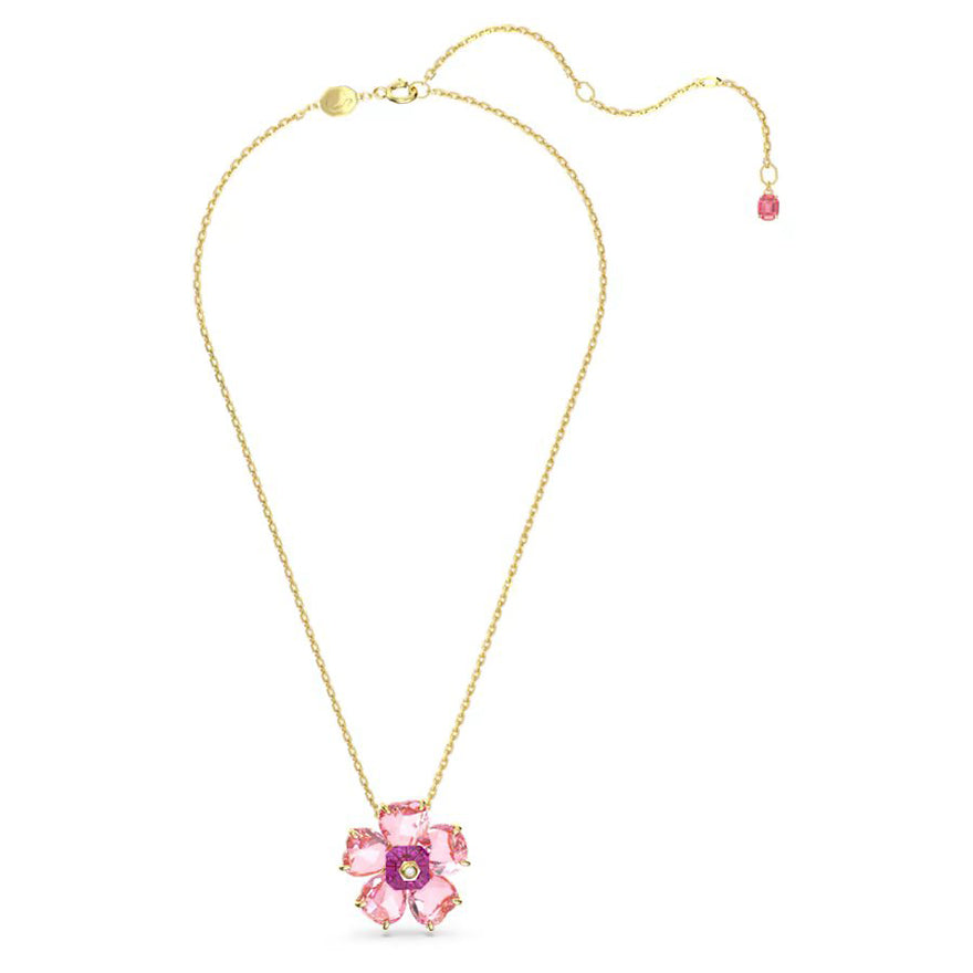 Pink 2025 flower necklace