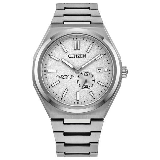 Citizen Automatic Zenshin Mechanical Titanium Men's Watch | NJ0180-80A
