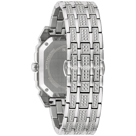 Bulova Octava Dress Crystal Watch | 96A285