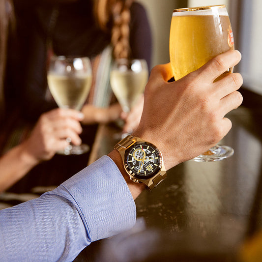 Bulova Men's Gold Tone Classic Automatic Watch | 98A178