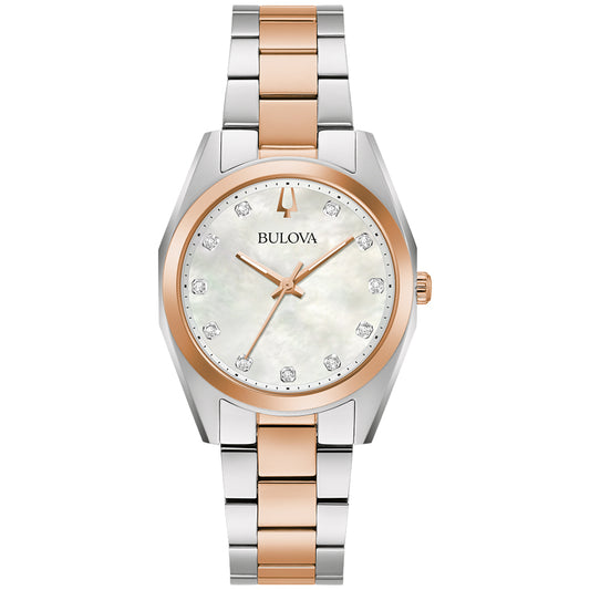 Bulova Surveyor Ladies Quartz Watch | 98P207