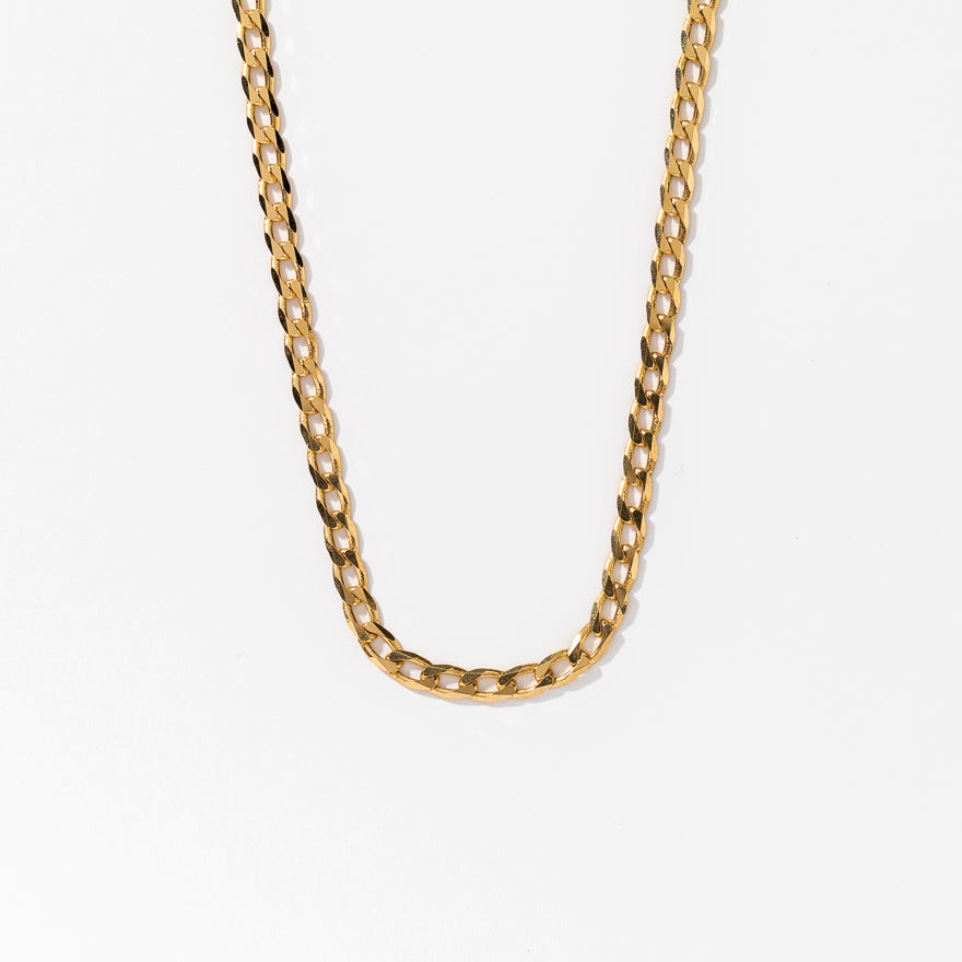 10K Yellow Gold Curb Chain deals 20