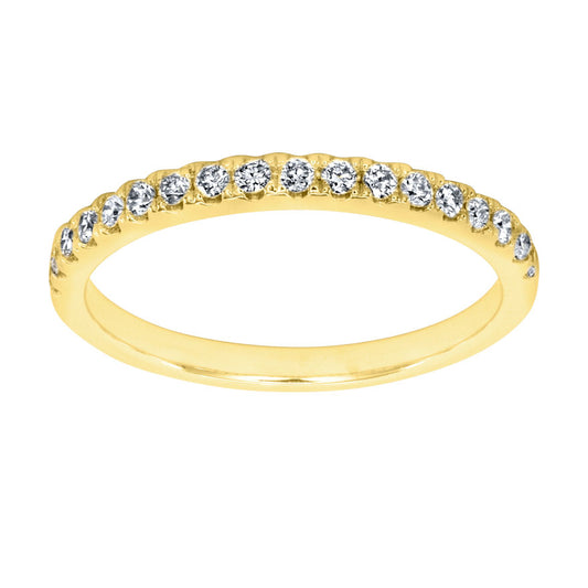 Matching Diamond Wedding Band in 14K Yellow Gold (0.20 ct tw)