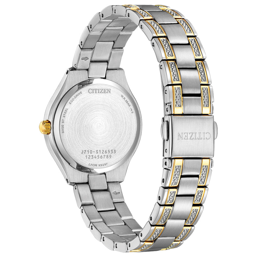 Citizen Silhouette Crystal Ladies Eco-Drive Watch | FE1234-50L