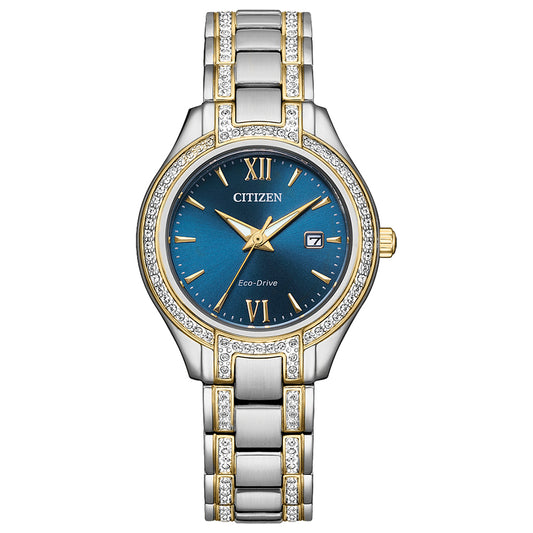 Citizen Silhouette Crystal Ladies Eco-Drive Watch | FE1234-50L